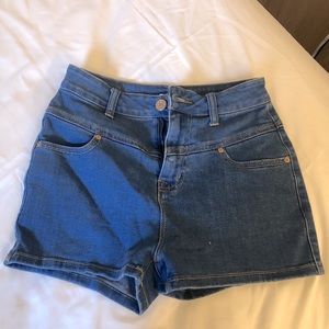BDG High rise denim shorts
